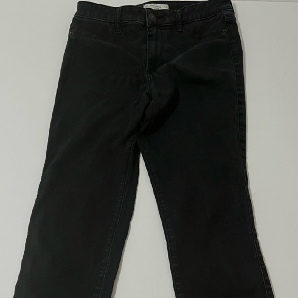 Abercrombie & Fitch Light Black Jeans Size 8 R - Picture 7 of 8